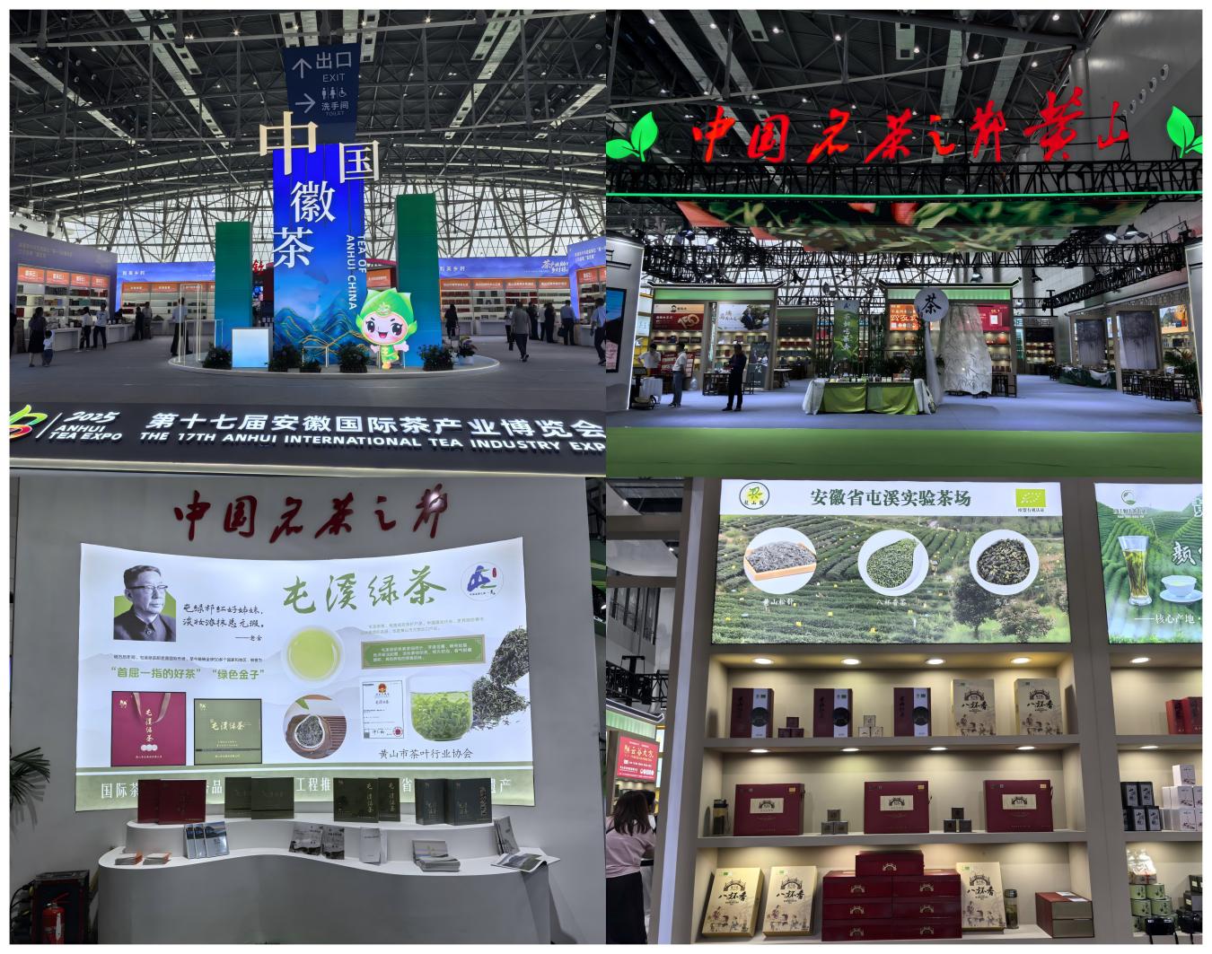 屯溪實驗茶場攜非遺技藝名優茶亮相第十七屆安徽國際茶產業博覽會